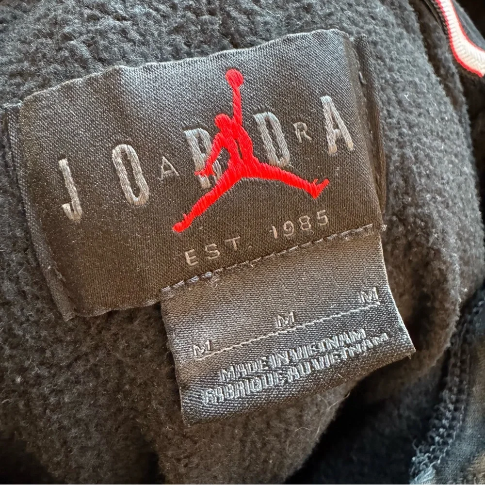 Jordan Brooklyn Fleece Men's Pullover Hoodie DQ7466-010 Size M Black